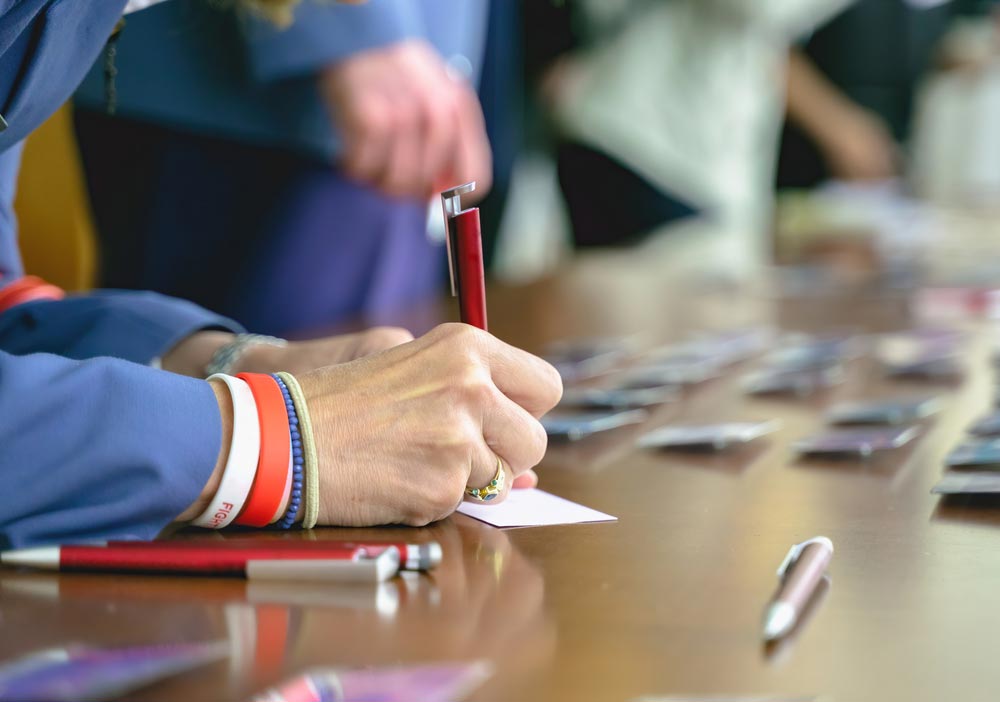 registration at an event